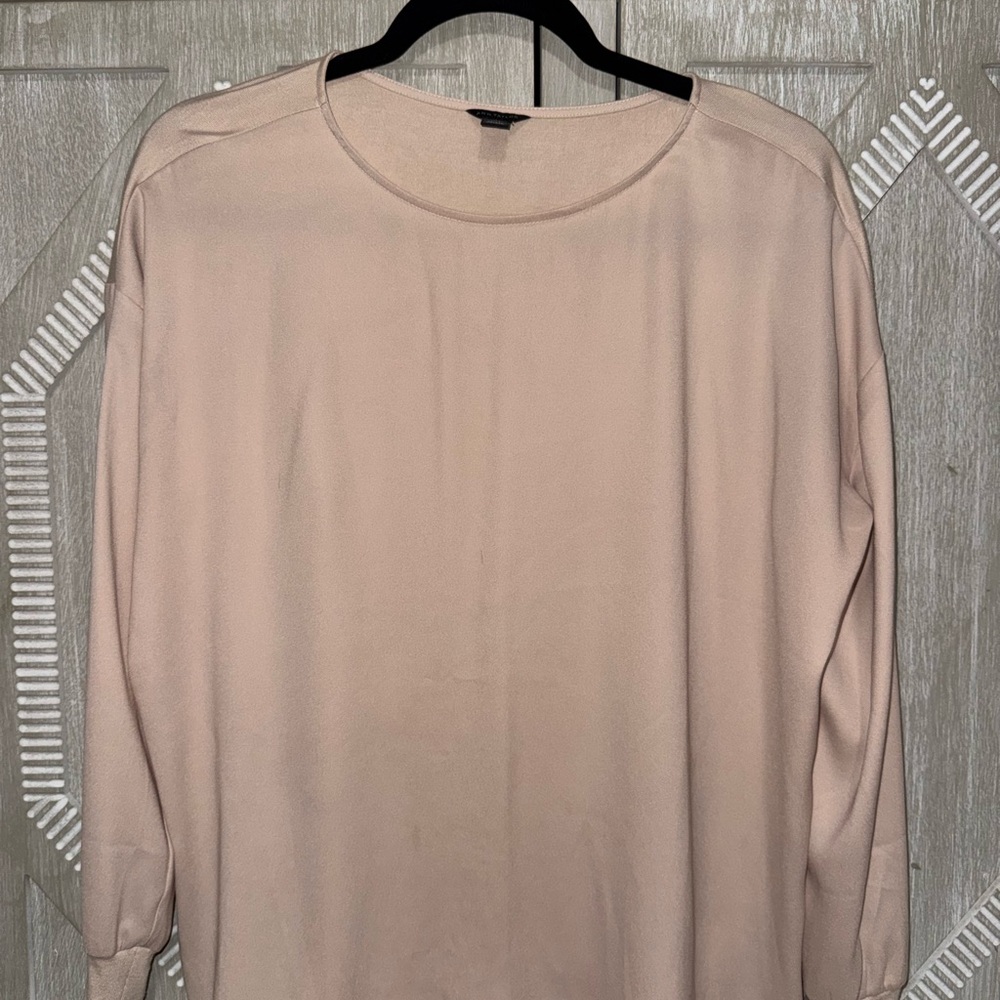 Ann Taylor Elegant Women's Blush Top